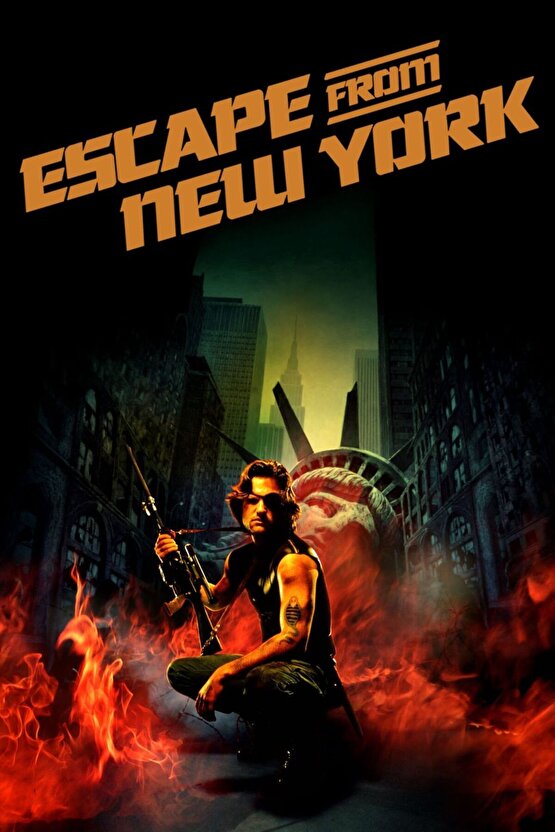 E s c a p e From New York (1981) 1 ( FOLYO ) - AFİŞ - POSTER-2698