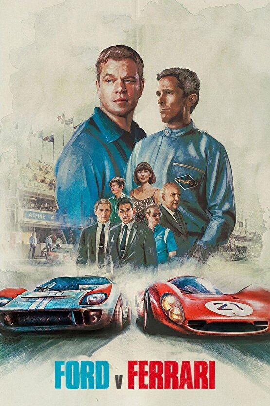 Ford v Ferrari (2019) 3 ( FOLYO ) - AFİŞ - POSTER-2901