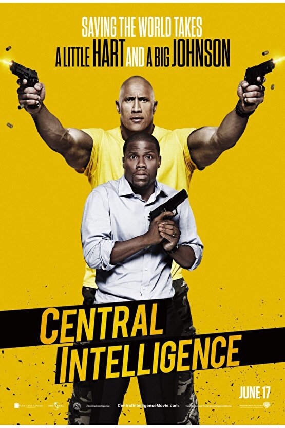 Central Intelligence (2016) 2 ( FOLYO ) - AFİŞ - POSTER-2091