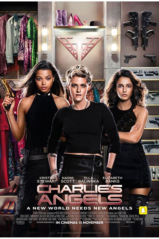 Charlies Angels (2019) ( FOLYO ) - AFİŞ - POSTER-2108