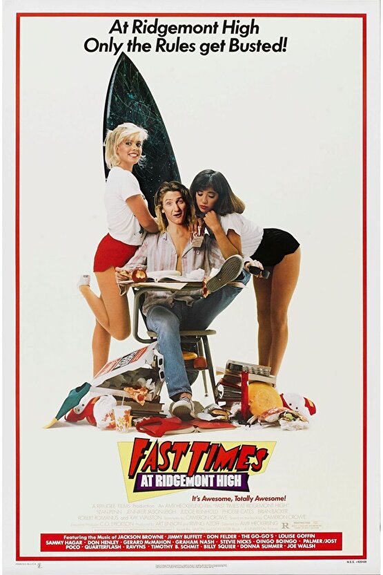 Fast Times at Ridgemont High (1982) ( FOLYO ) - AFİŞ - POSTER-2814