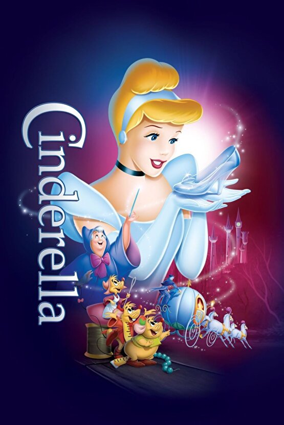 Cinderella (1950) 0003 ( FOLYO ) - AFİŞ - POSTER-2137