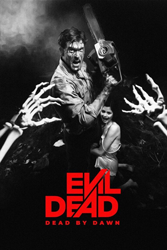 Evil Dead II (1987) 3 ( FOLYO ) - AFİŞ - POSTER-2721