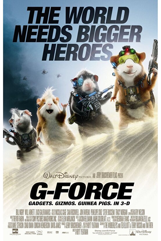 G-Force (2009) ( FOLYO ) - AFİŞ - POSTER-3027