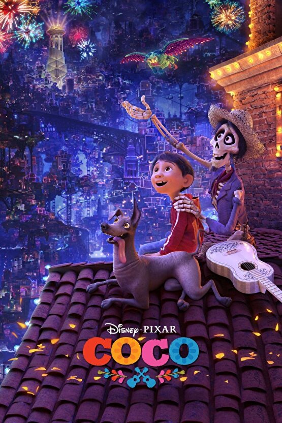 Coco (2017) 0005 ( FOLYO ) - AFİŞ - POSTER-2192