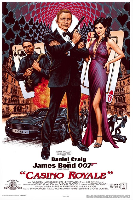 Casino Royale (2006) 1 ( FOLYO ) - AFİŞ - POSTER-2072