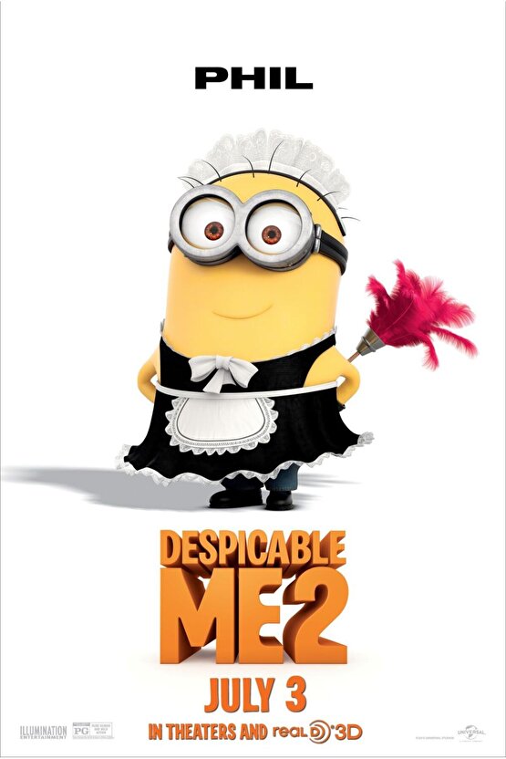 Despicable Me 2 (2013) 9 ( FOLYO ) - AFİŞ - POSTER-2444