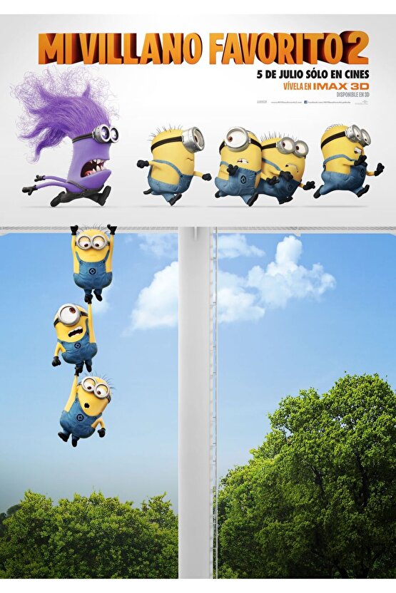 Despicable Me 2 (2013) 3 ( FOLYO ) - AFİŞ - POSTER-2438