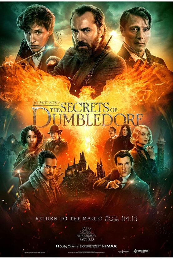 Fantastic Beasts The Crimes of Grindelwald (2018) 7 ( FOLYO ) - AFİŞ - POSTER-2782