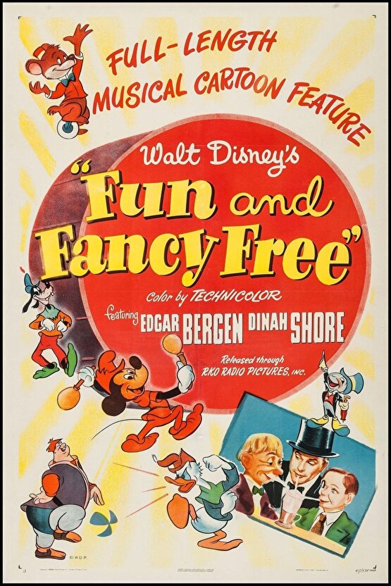 Fun and Fancy Free (1947) ( FOLYO ) - AFİŞ - POSTER-2980