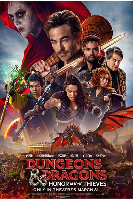 Dungeons & Dragons Honor Among Thieves (2023) 0003 ( FOLYO ) - AFİŞ - POSTER-2618