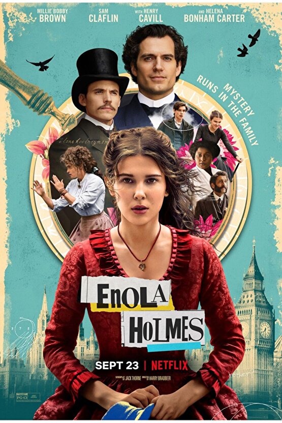 Enola Holmes (2020) 1 ( FOLYO ) - AFİŞ - POSTER-2680