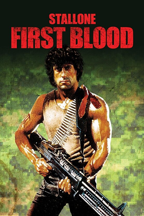 First Blood (1982) ( FOLYO ) - AFİŞ - POSTER-2867