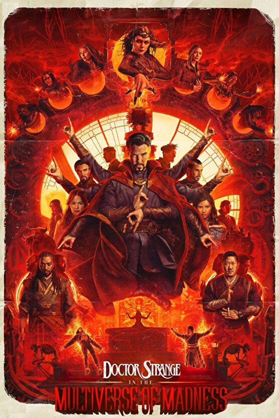 Doctor Strange in the Multiverse of Madness (2022) 0006 ( FOLYO ) - AFİŞ - POSTER-2521