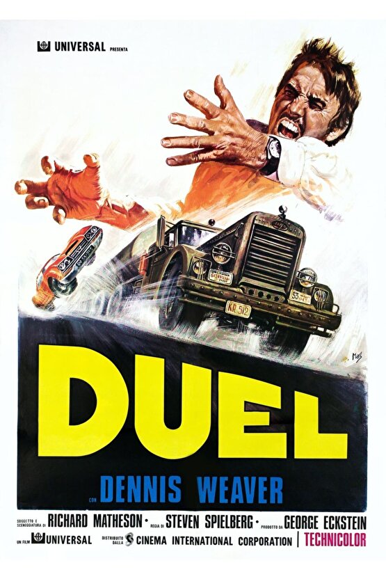 Duel (1971) ( FOLYO ) - AFİŞ - POSTER-2589