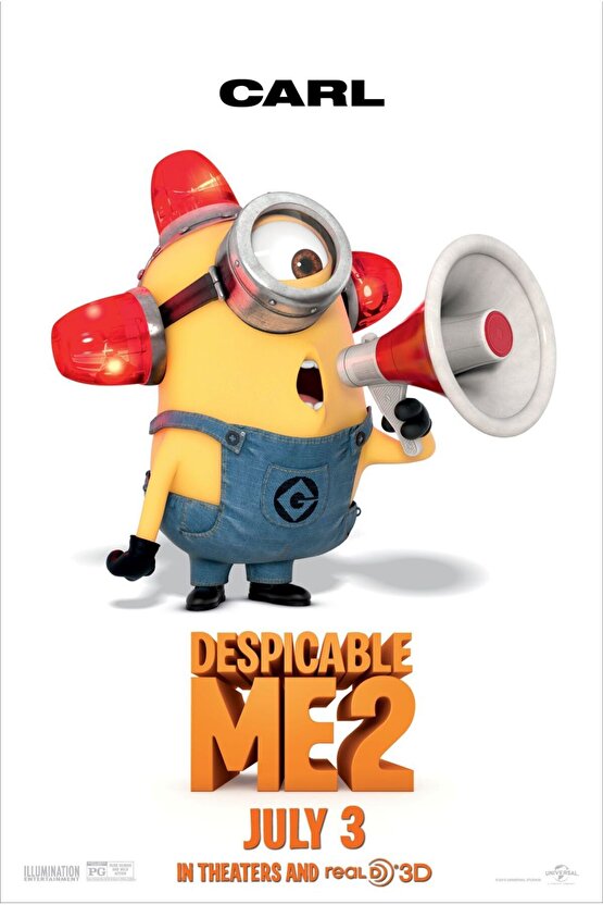 Despicable Me 2 (2013) 1 ( FOLYO ) - AFİŞ - POSTER-2436