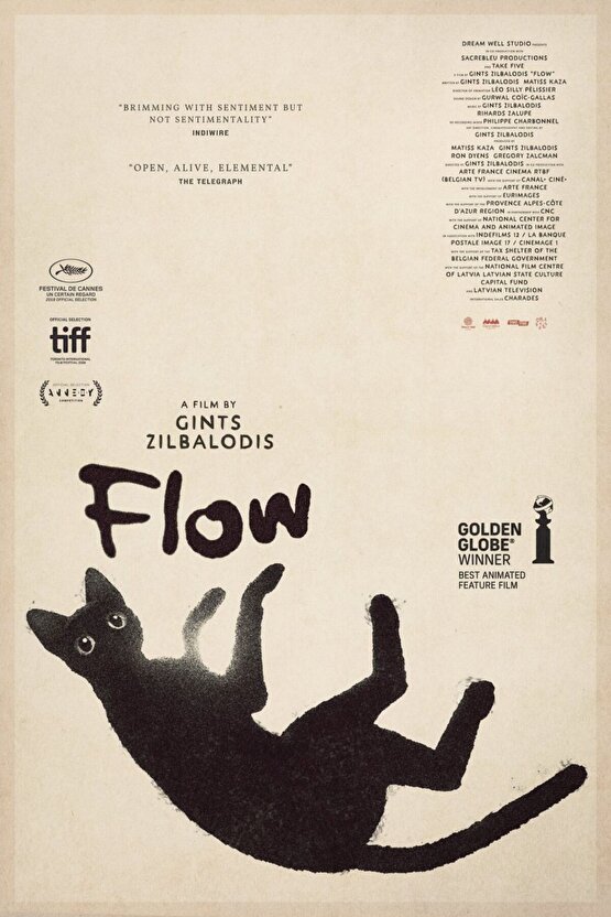 Flow (2024) 0001 ( FOLYO ) - AFİŞ - POSTER-2886