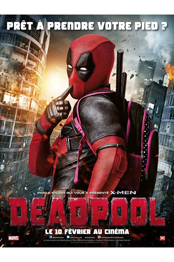 Deadpool (2016) 0003 ( FOLYO ) - AFİŞ - POSTER-2364