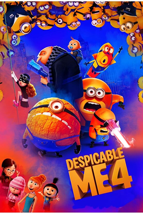 Despicable Me 4 (2024) 0003 ( FOLYO ) - AFİŞ - POSTER-2451