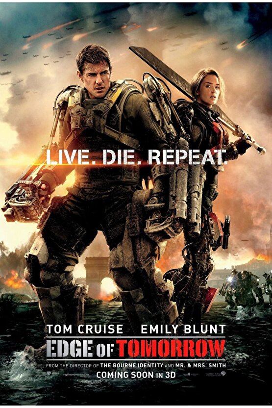 Edge of Tomorrow (2014) 1 ( FOLYO ) - AFİŞ - POSTER-2646