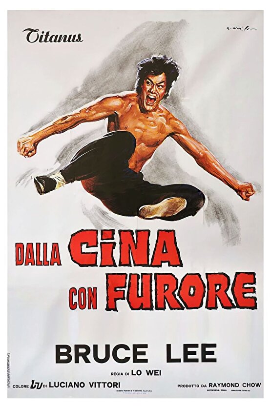 Fist of Fury (1972) 1 ( FOLYO ) - AFİŞ - POSTER-2874