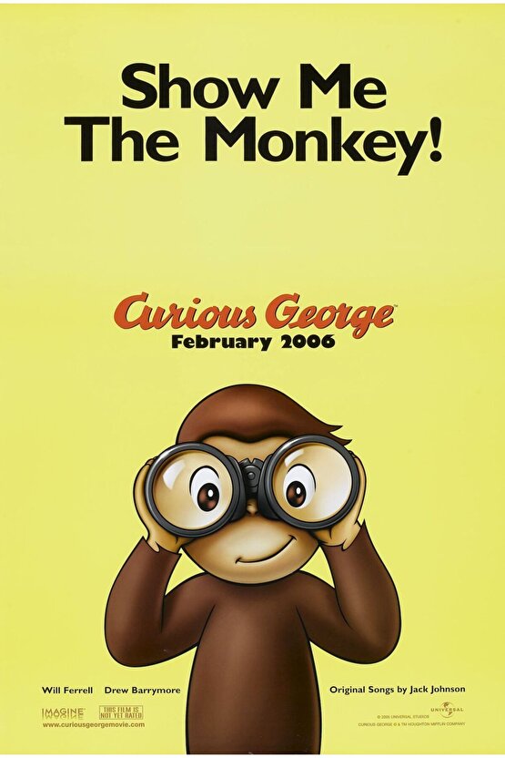 Curious George (2006) ( FOLYO ) - AFİŞ - POSTER-2296