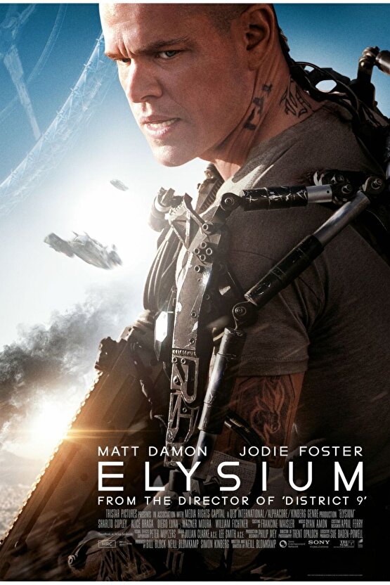 Elysium (2013) 1 ( FOLYO ) - AFİŞ - POSTER-2670