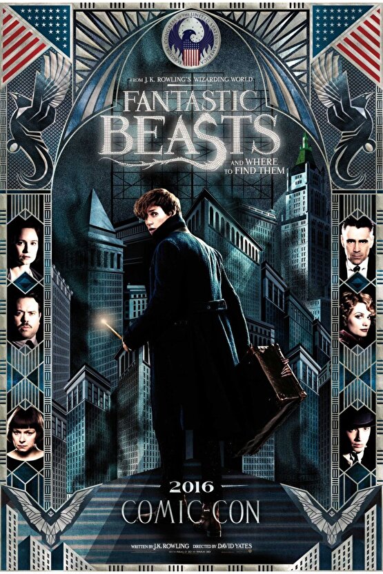 Fantastic Beasts and Where to Find Them (2016) 4 ( FOLYO ) - AFİŞ - POSTER-2772