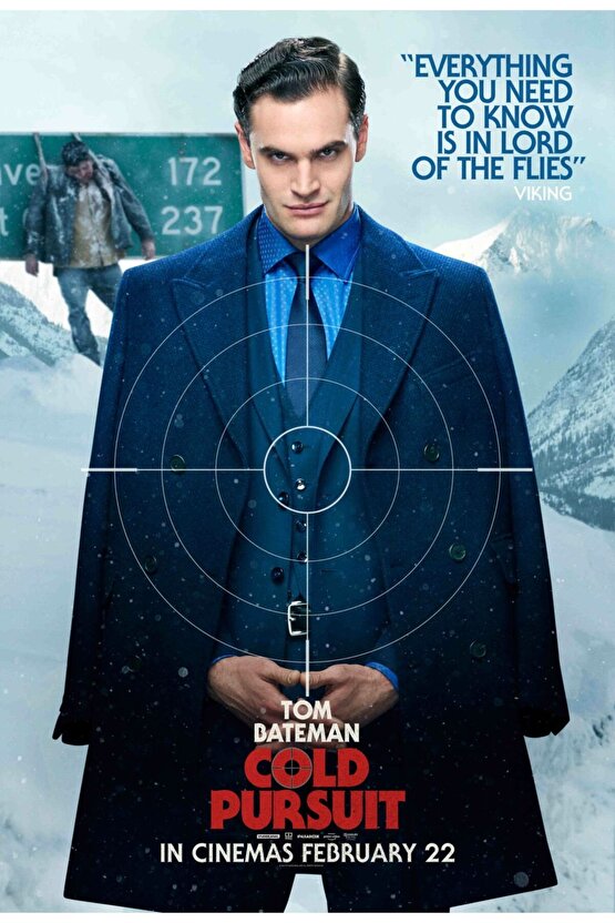 Cold Pursuit (2019) 1 ( FOLYO ) - AFİŞ - POSTER-2195