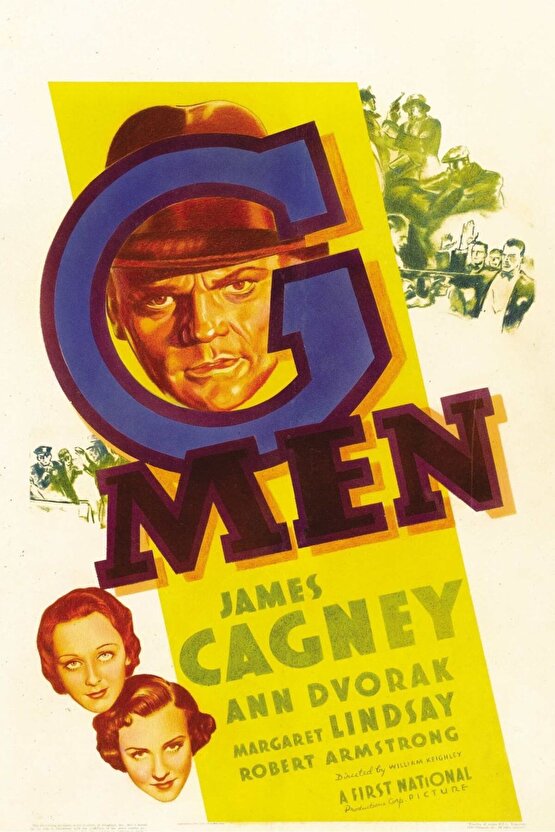 G Men (1935) ( FOLYO ) - AFİŞ - POSTER-2997