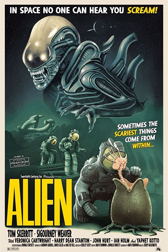 Alien (1979) 0001 ( FOLYO ) - AFİŞ - POSTER-1215