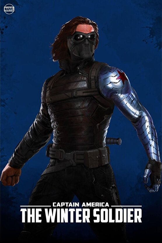 Captain America The Winter Soldier (2014) 3 ( FOLYO ) - AFİŞ - POSTER-1993