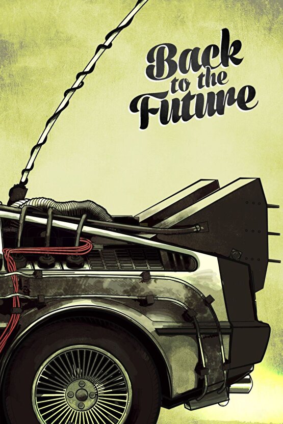 Back to the Future (1985) 1 ( FOLYO ) - AFİŞ - POSTER-1554