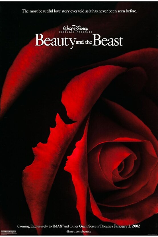 Beauty and the Beast (1991) 5 ( FOLYO ) - AFİŞ - POSTER-1709