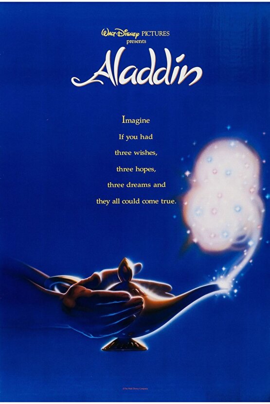 Aladdin (1992) 0001 ( FOLYO ) - AFİŞ - POSTER-1191