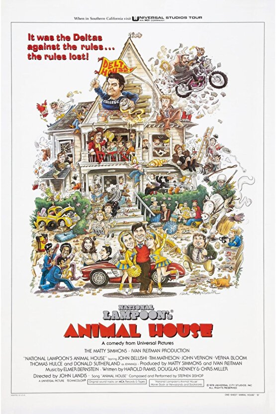 Animal House (1978) ( FOLYO ) - AFİŞ - POSTER-1337