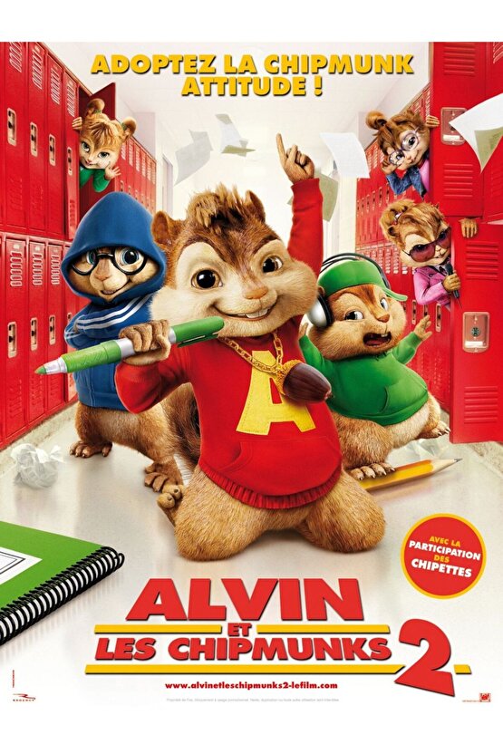 Alvin and the Chipmunks The Squeakquel (2009) ( FOLYO ) - AFİŞ - POSTER-1283