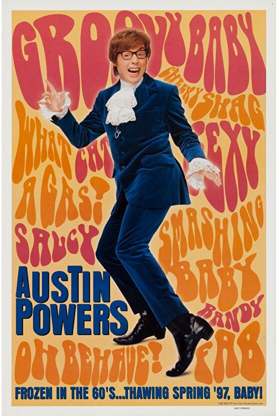 Austin Powers in Goldmember (2002) ( FOLYO ) - AFİŞ - POSTER-1438