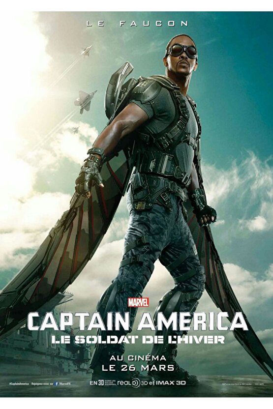 Captain America The Winter Soldier (2014) 9 ( FOLYO ) - AFİŞ - POSTER-1999