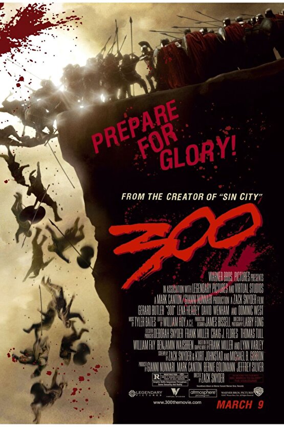 300 (2007) 0004 ( FOLYO ) - AFİŞ - POSTER-1042