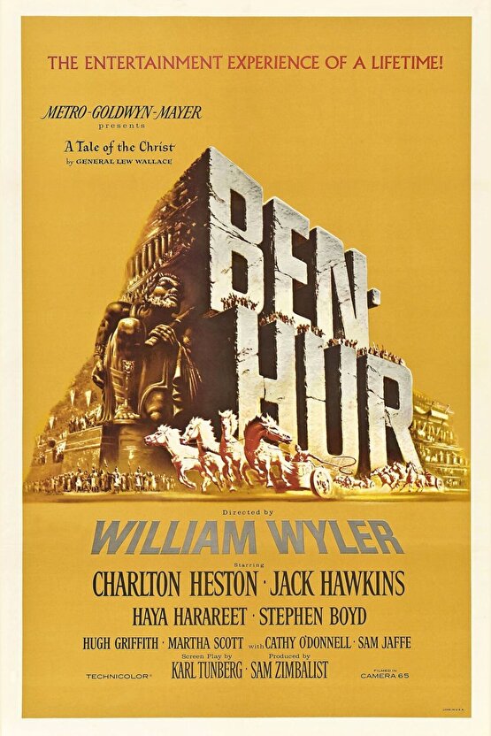 Ben-Hur (1959) 1 ( FOLYO ) - AFİŞ - POSTER-1740