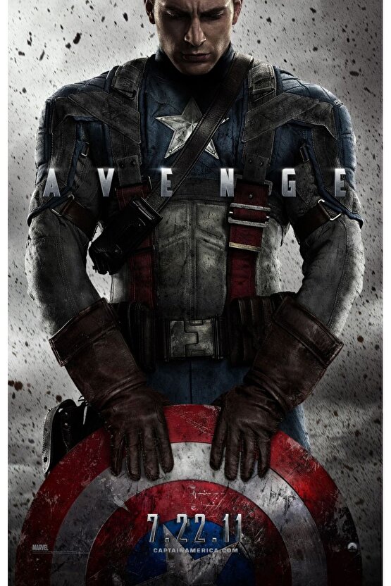 Captain America The First Avenger (2011) 4 ( FOLYO ) - AFİŞ - POSTER-1986