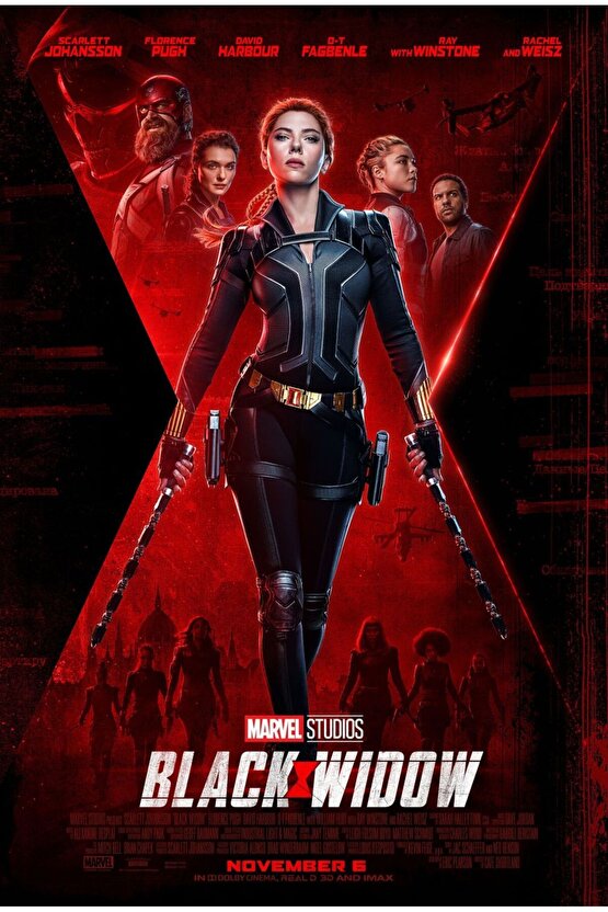 Black Widow (2021) 4 ( FOLYO ) - AFİŞ - POSTER-1813