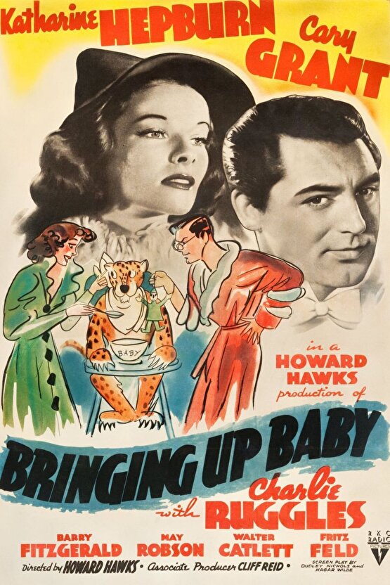 Bringing Up Baby (1938) ( FOLYO ) - AFİŞ - POSTER-1915