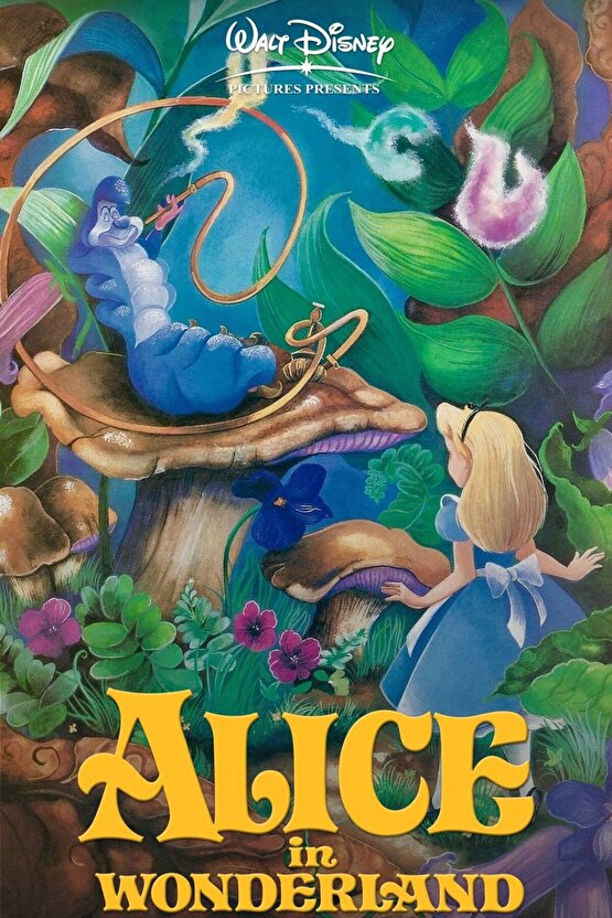 Alice in Wonderland (1951) ( FOLYO ) - AFİŞ - POSTER-1208