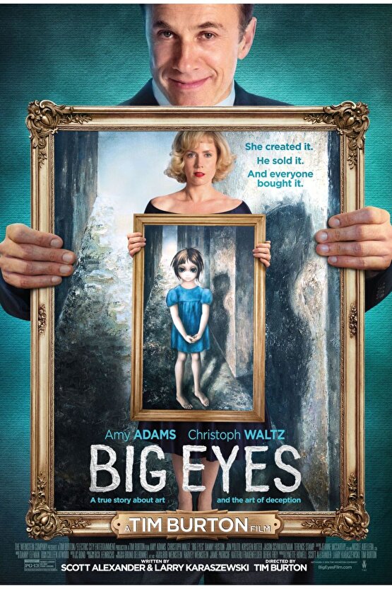 Big Eyes (2014) 1 ( FOLYO ) - AFİŞ - POSTER-1756