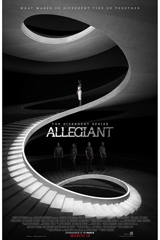 Allegiant (2016) 6 ( FOLYO ) - AFİŞ - POSTER-1267