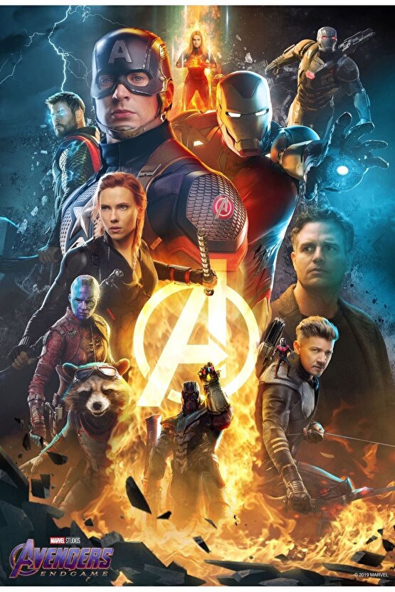 Avengers Endgame (2019) 0050 ( FOLYO ) - AFİŞ - POSTER-1499