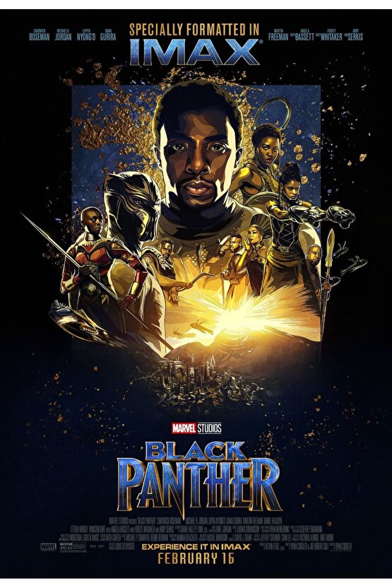 Black Panther (2018) 0001 ( FOLYO ) - AFİŞ - POSTER-1791