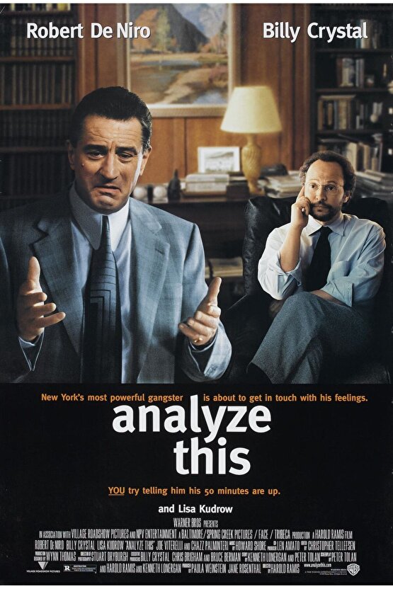 Analyze This (1999) ( FOLYO ) - AFİŞ - POSTER-1325